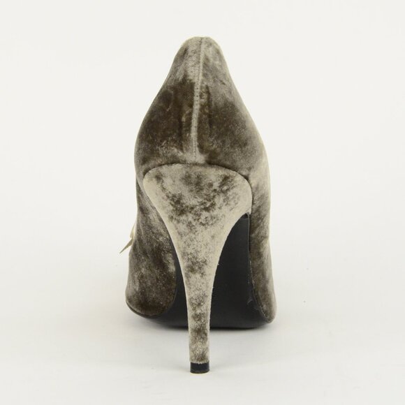 STELLA MCCARTNEY SHOES VELVET BOW PUMPS sz IT 39.5 US 9.5 - Picture 4 of 8